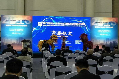 洰瀓反渗透膜产品登临厦门国际水展令参观者眼前一亮