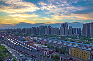 璀璨夜色 北京国贸夜景的魅力与活力