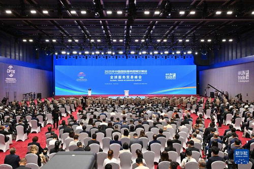 2025年中国国际服务贸易交易会全球服务贸易峰会在北京隆重举行